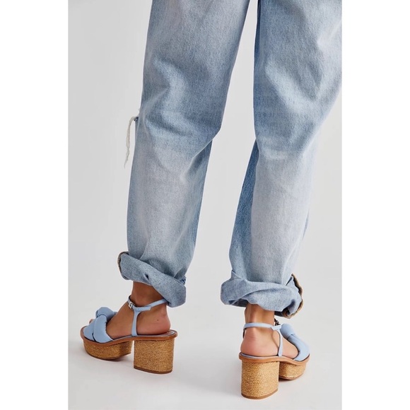 Free People x Vicenza Mckenna Puffy Platform Cork Sandals - Picture 3 of 3